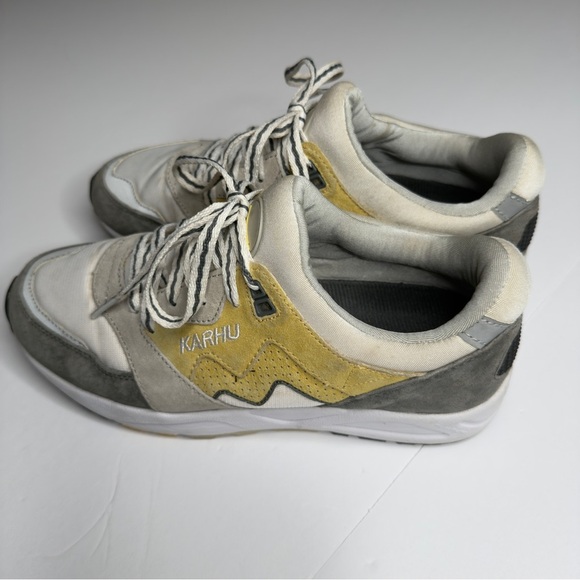 Karhu Yellow and Gray Sneakers - Picture 3 of 8